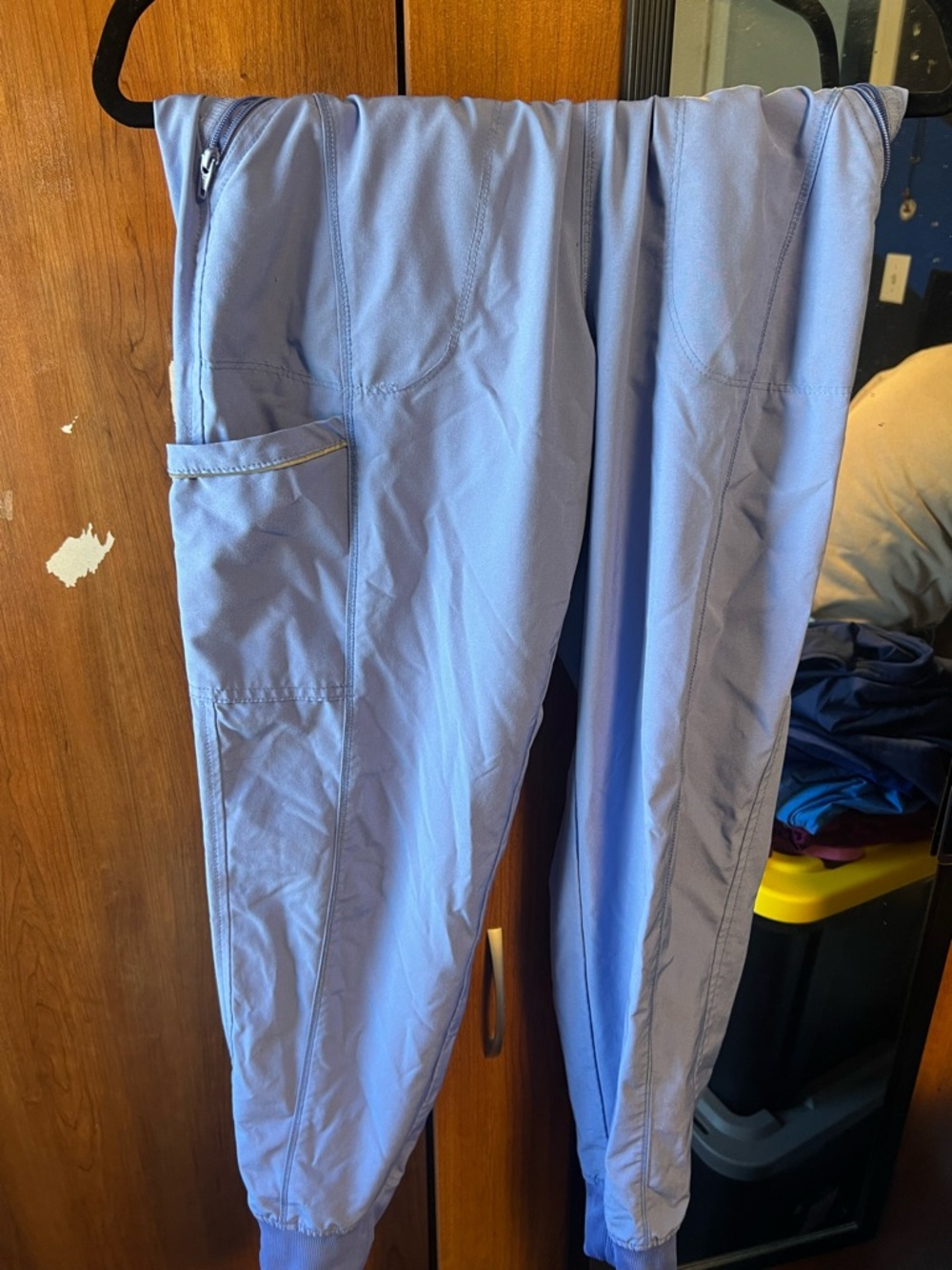 Light Lavender Women's Jogger Scrub Pants